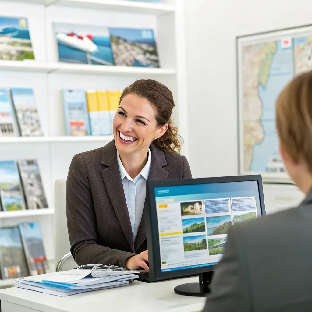 Hjemmeside til rejsebureau