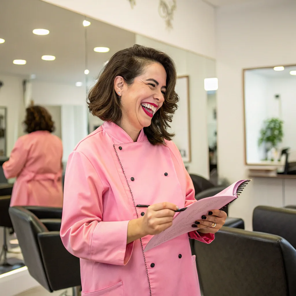 Hjemmeside til frisører